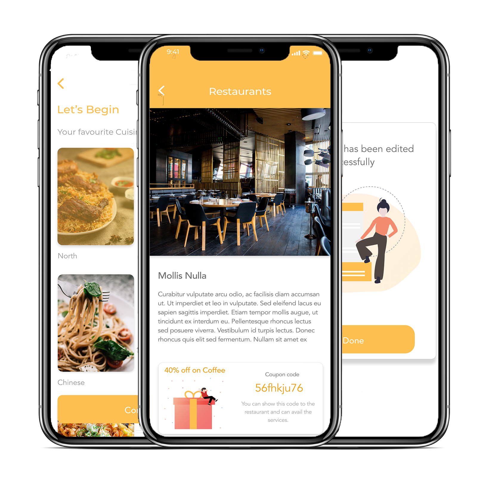 Restaurant Website Image